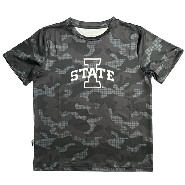 Authentic Brand Youth I-State Black Camo T-Shirt
